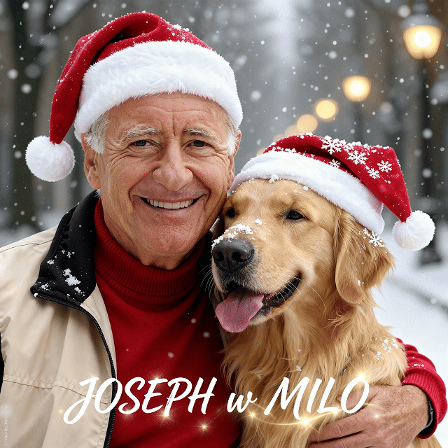 (Portrait of Joseph and Milo - In Loving Memory 2001-2009)